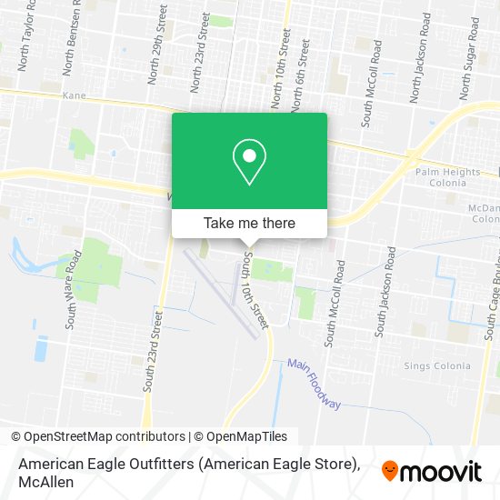 American Eagle Outfitters (American Eagle Store) map