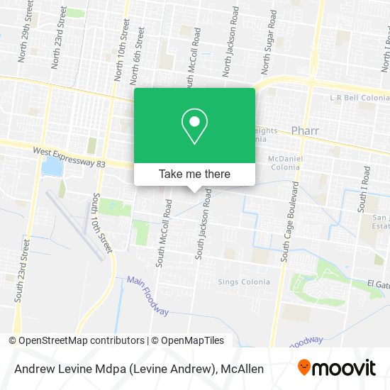 Andrew Levine Mdpa (Levine Andrew) map