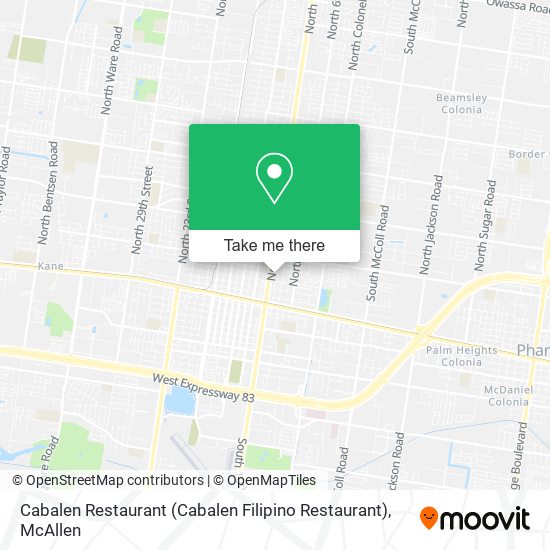 Cabalen Restaurant (Cabalen Filipino Restaurant) map