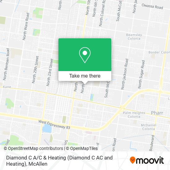 Diamond C A / C & Heating (Diamond C AC and Heating) map