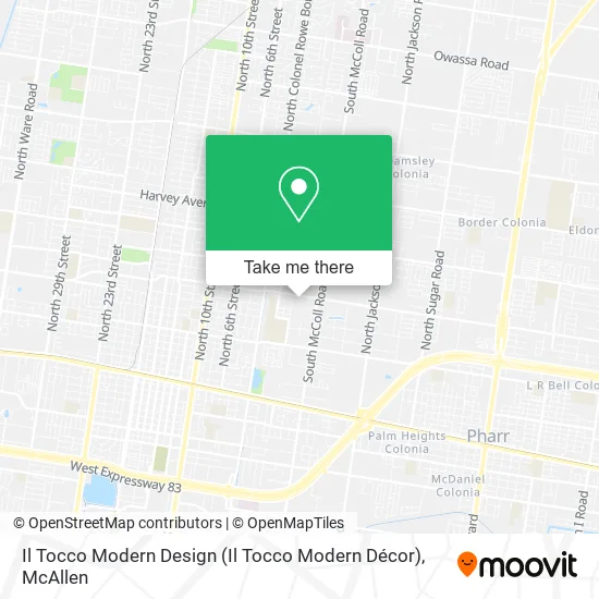 Il Tocco Modern Design map
