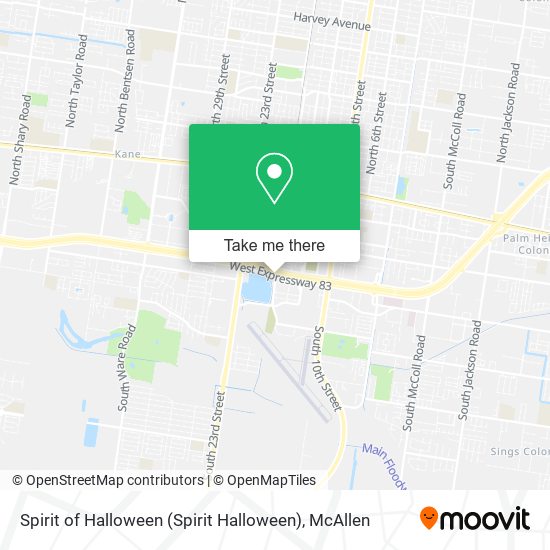 Mapa de Spirit of Halloween (Spirit Halloween)