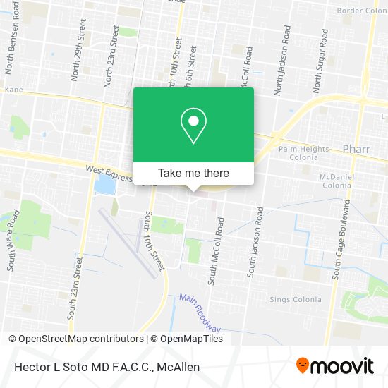 Hector L Soto MD F.A.C.C. map