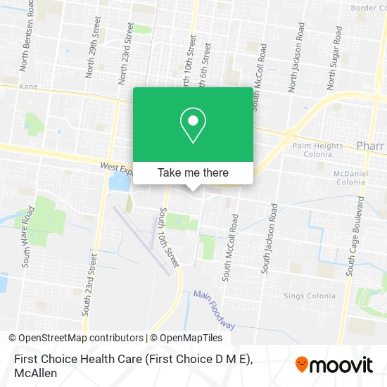 First Choice Health Care (First Choice D M E) map