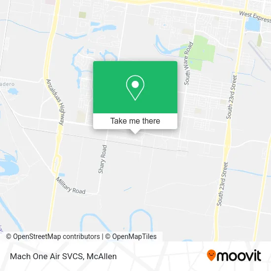 Mach One Air SVCS map