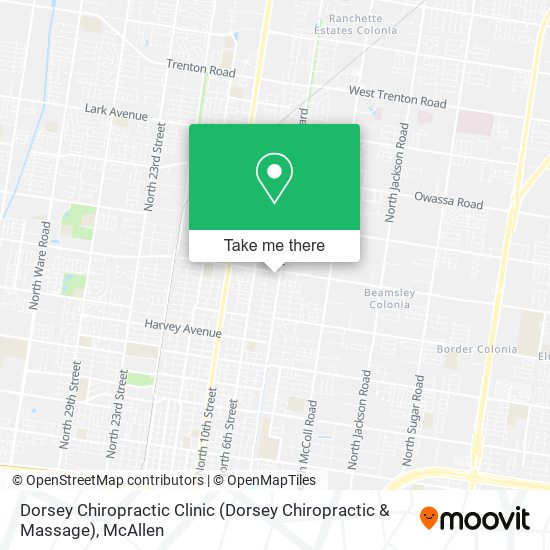 Dorsey Chiropractic Clinic (Dorsey Chiropractic & Massage) map
