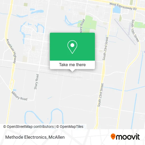Mapa de Methode Electronics