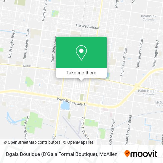 Mapa de Dgala Boutique (D'Gala Formal Boutique)