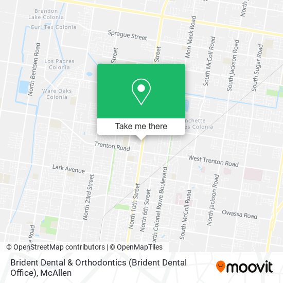 Brident Dental & Orthodontics (Brident Dental Office) map
