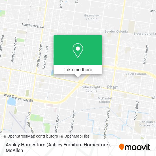Ashley Homestore (Ashley Furniture Homestore) map