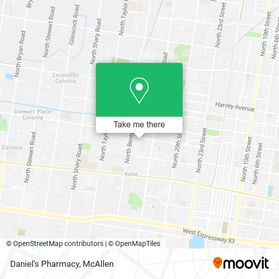 Daniel's Pharmacy map
