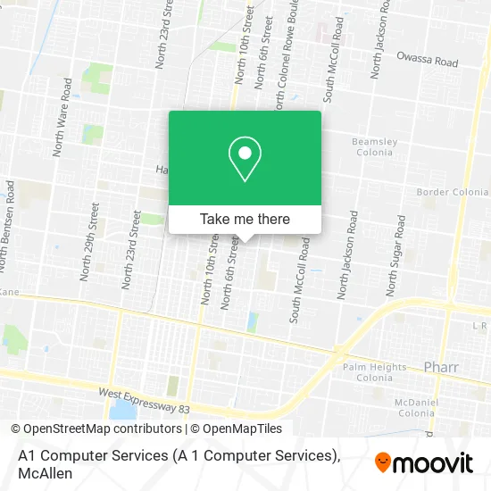 A1 Computer Services (A 1 Computer Services) map