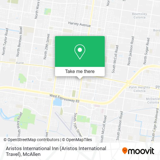 Aristos International Inn (Aristos International Travel) map