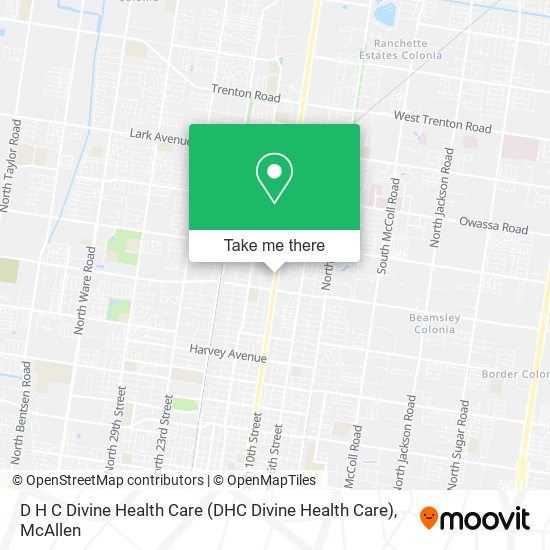 D H C Divine Health Care (DHC Divine Health Care) map