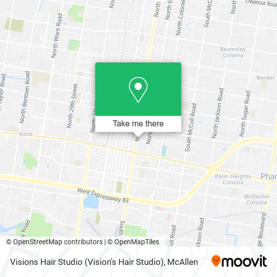 Visions Hair Studio (Vision's Hair Studio) map