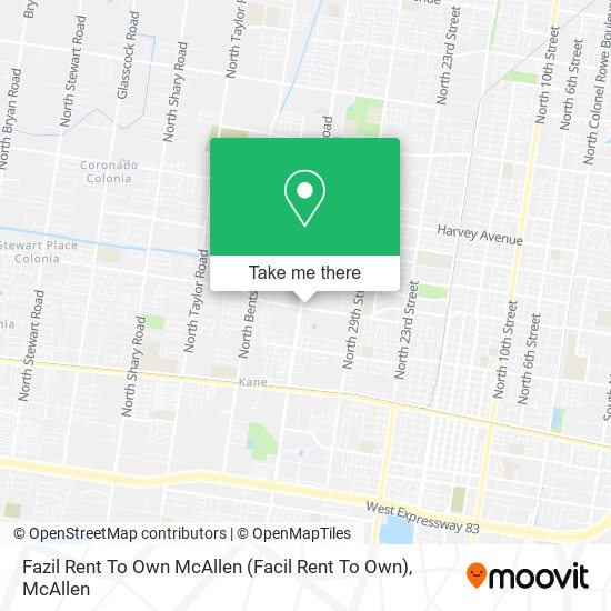 Fazil Rent To Own McAllen (Facil Rent To Own) map