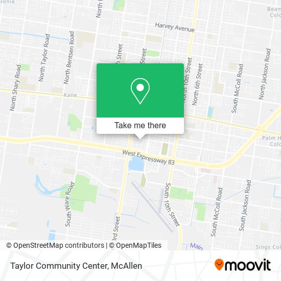 Mapa de Taylor Community Center