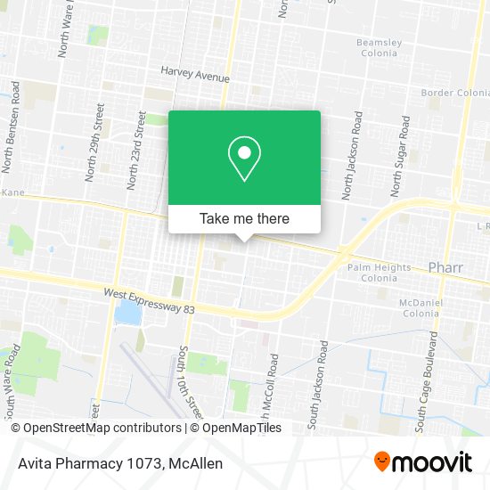 Avita Pharmacy 1073 map