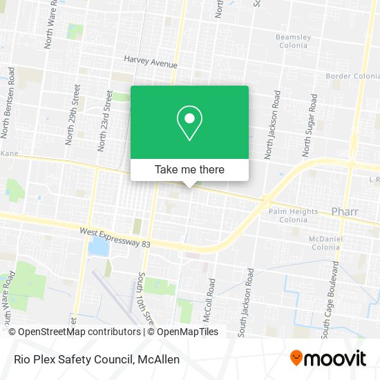 Rio Plex Safety Council map