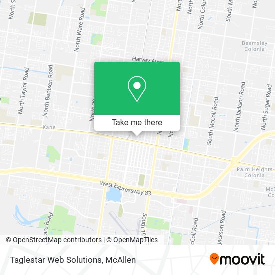 Taglestar Web Solutions map