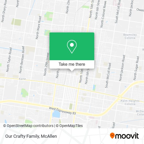 Mapa de Our Crafty Family