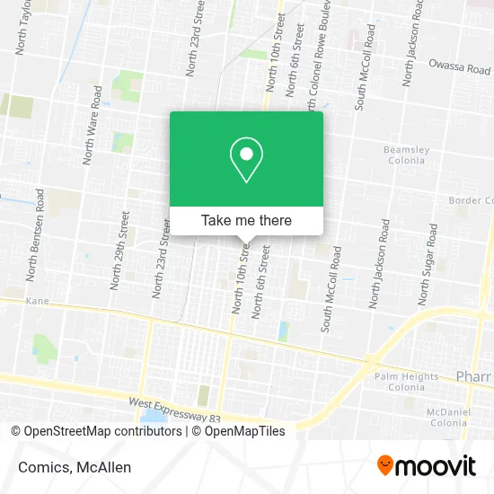 Comics map