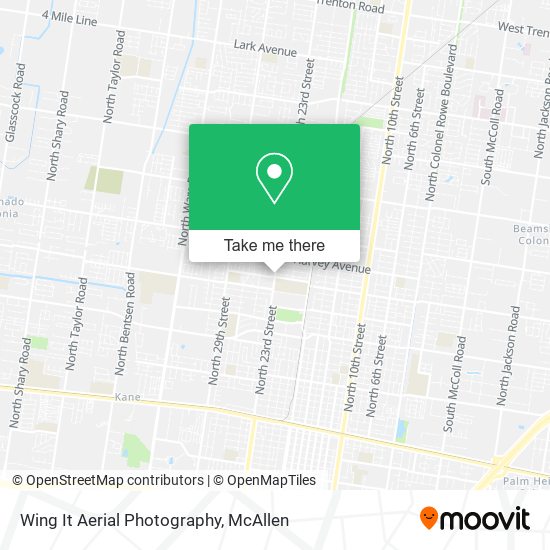 Wing It Aerial Photography map