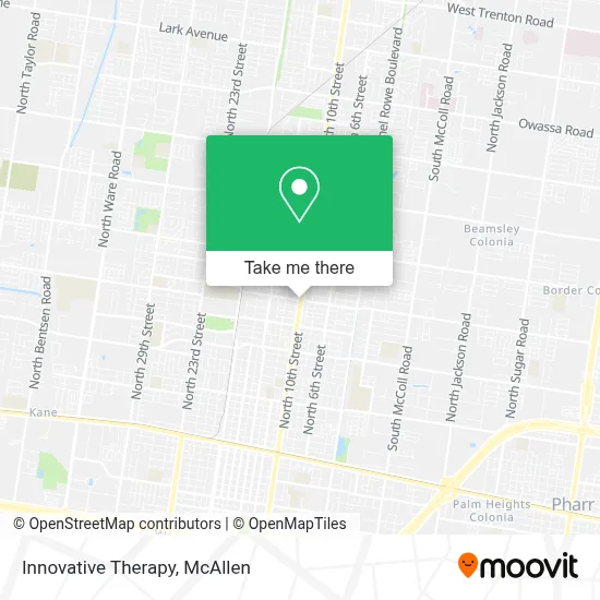Innovative Therapy map