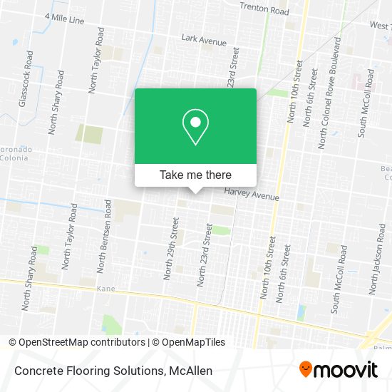 Concrete Flooring Solutions map
