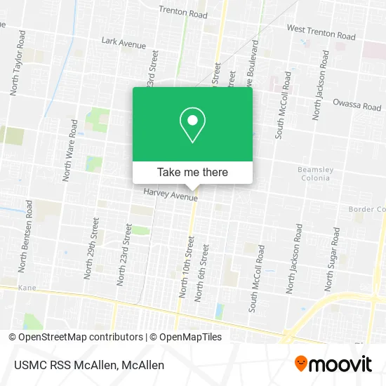 USMC RSS McAllen map