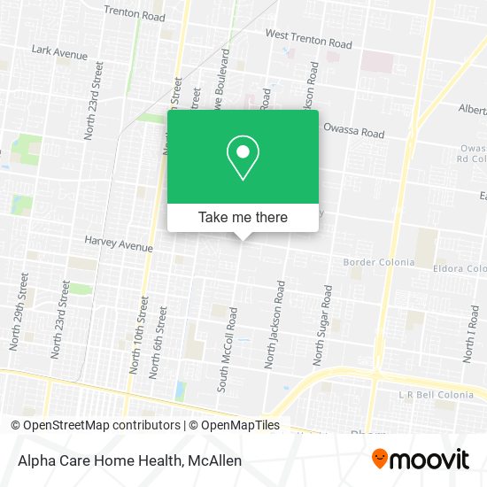 Mapa de Alpha Care Home Health