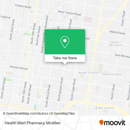 Mapa de Health Mart Pharmacy