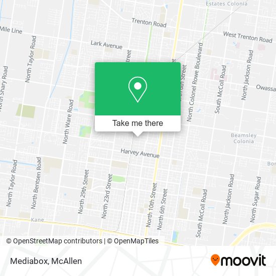 Mediabox map