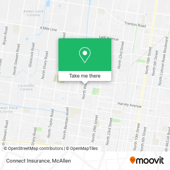 Connect Insurance map