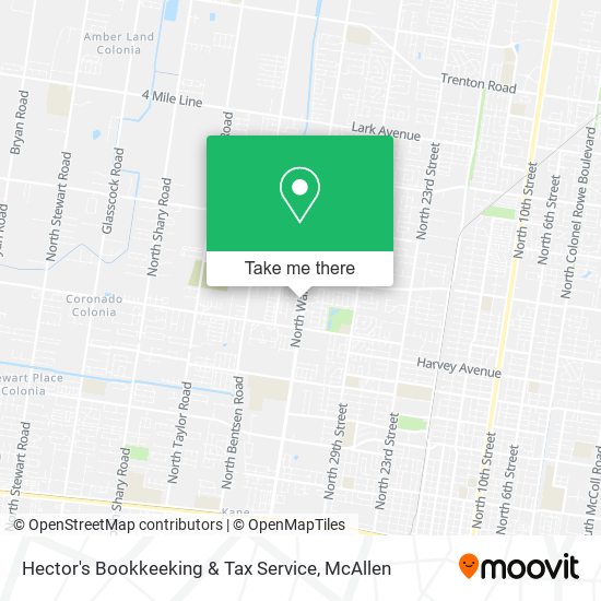 Mapa de Hector's Bookkeeking & Tax Service