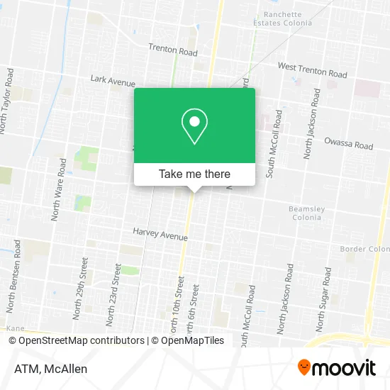 ATM map