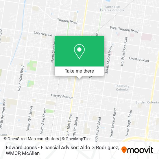 Edward Jones - Financial Advisor: Aldo G Rodriguez, WMCP map