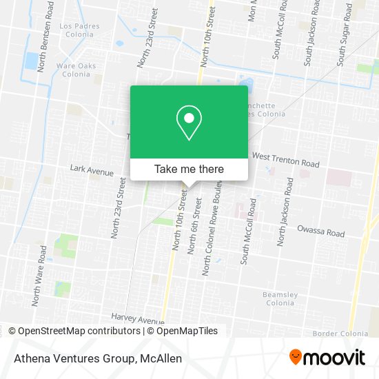 Athena Ventures Group map