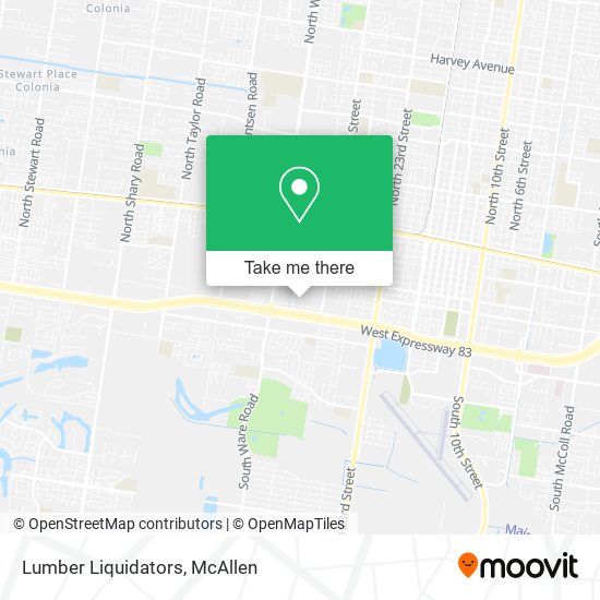 Lumber Liquidators map