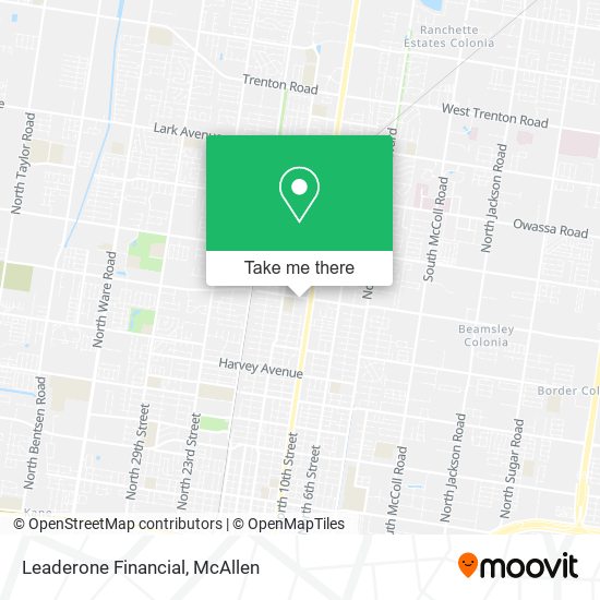Mapa de Leaderone Financial