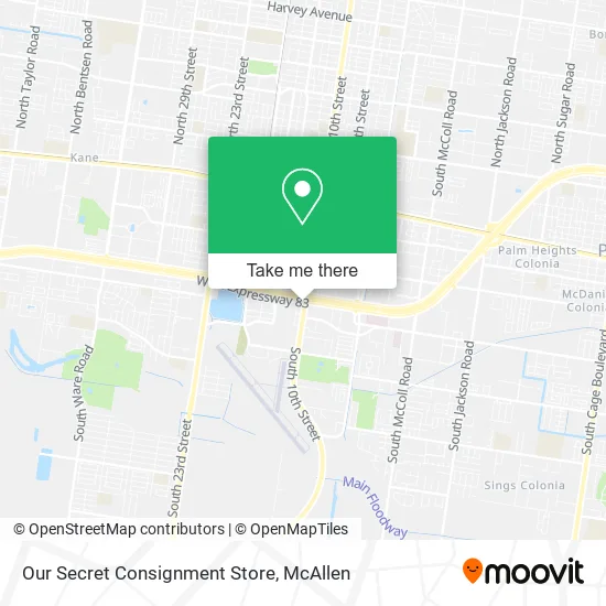 Our Secret Consignment Store map