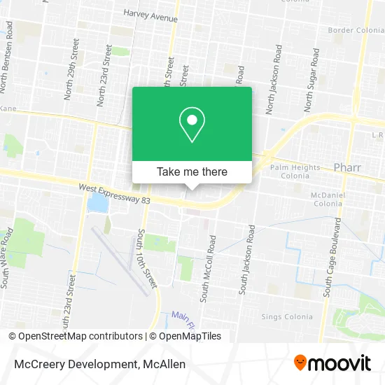 McCreery Development map
