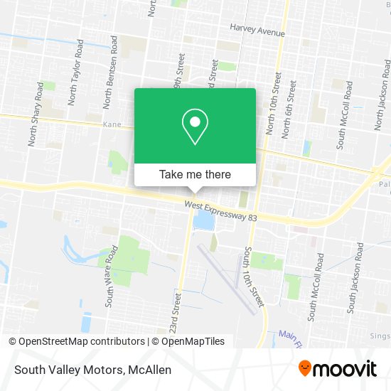 South Valley Motors map