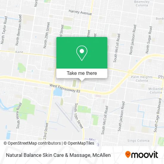 Mapa de Natural Balance Skin Care & Massage