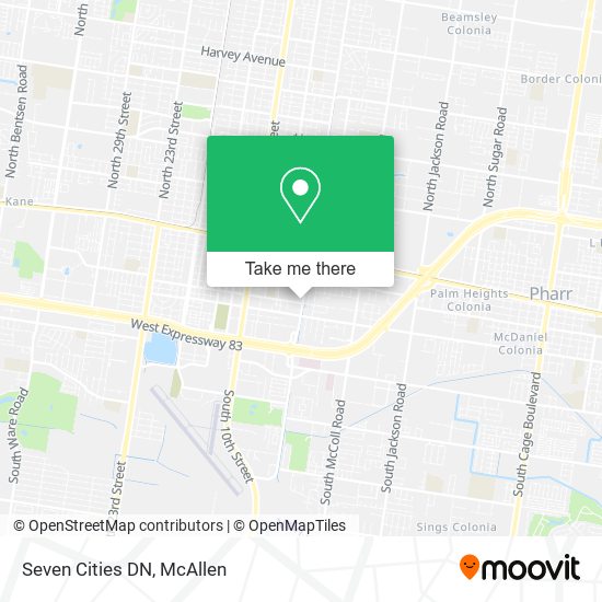 Mapa de Seven Cities DN