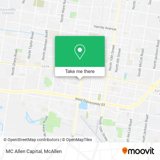 MC Allen Capital map