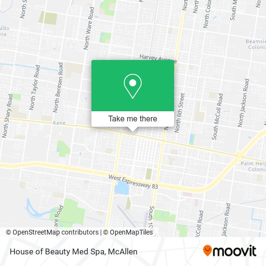 House of Beauty Med Spa map