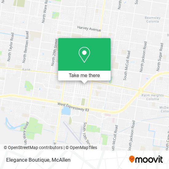 Mapa de Elegance Boutique