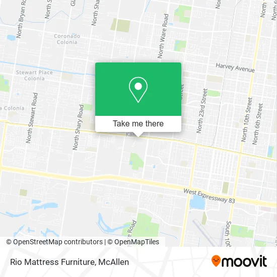 Rio Mattress Furniture map