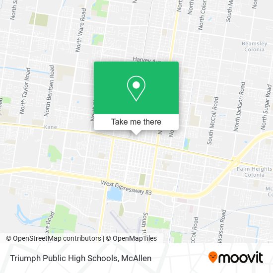 Mapa de Triumph Public High Schools